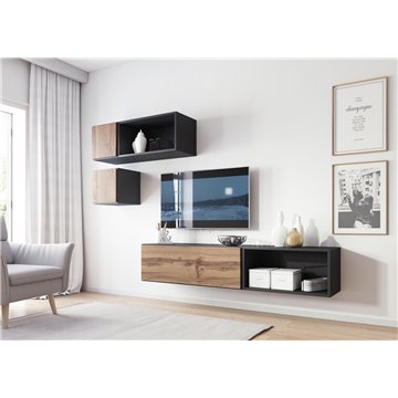 Extralink Rackmount cabinet 6U 600x600 AZH Gray wall mounted  swing type