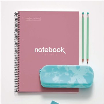 MAUL A469326 writing notebook A4 80 sheets Pink